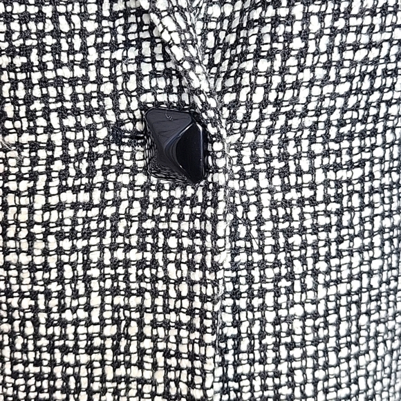 J M BY JOHN MYER Black and White Jacket Size 8 - Picture 3 of 8
